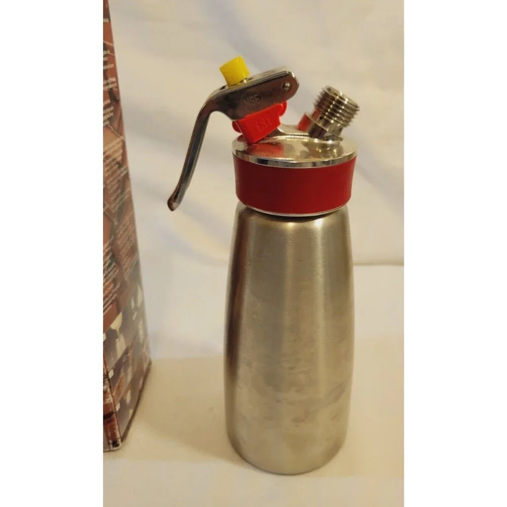 iSi Whipper Lot [2] - Whip Cream/Food Whipper Stainless Steel 1 Pint/0.5L
